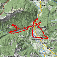 Genuss Runde - Ewige Wand u Weissenbach, Bad Goisern am Hallstättersee, Oberösterreich/Österreich