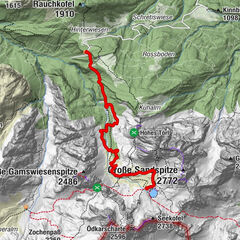 Dolomitenhütte - Karlsbader Hütte