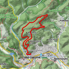 Bad Laasphe, Regierungsbezirk Arnsberg/Deutschland