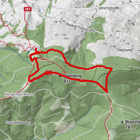 Sankt Ulrich bei Steyr Wandern