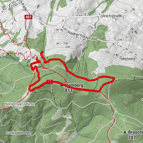 Sankt Ulrich bei Steyr Wandern