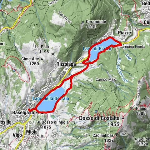 Baselga di Pinè Camminata