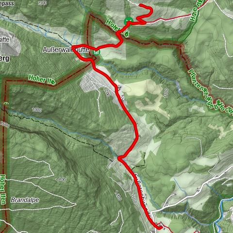 Mittelberg Gravel/Offroad-Radfahren