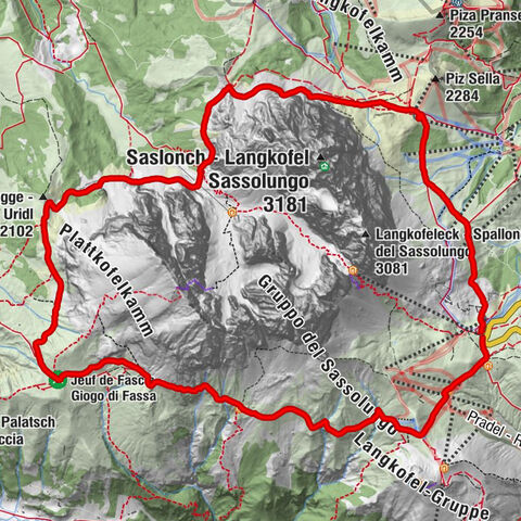 Santa Cristina Valgardena, Trentino-Alto Adige/Italia