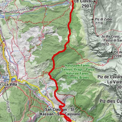 Badia - Abtei, Trentino – Alto Adige/Südtirol/Italy
