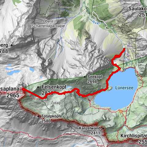 Brandnertal, Vorarlberg/Österreich