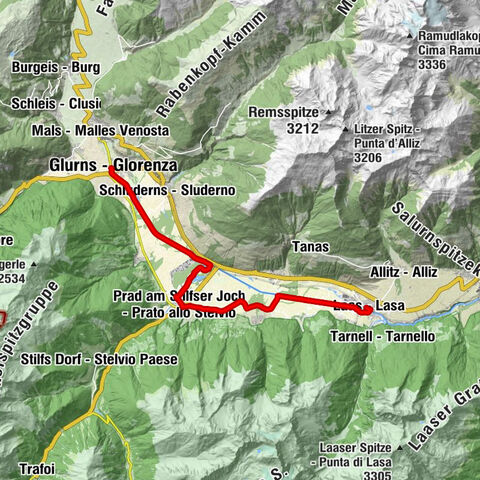 Vinschgau, Trentino-Südtirol/Italien