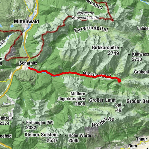 Scharnitz, Tirol/Österreich