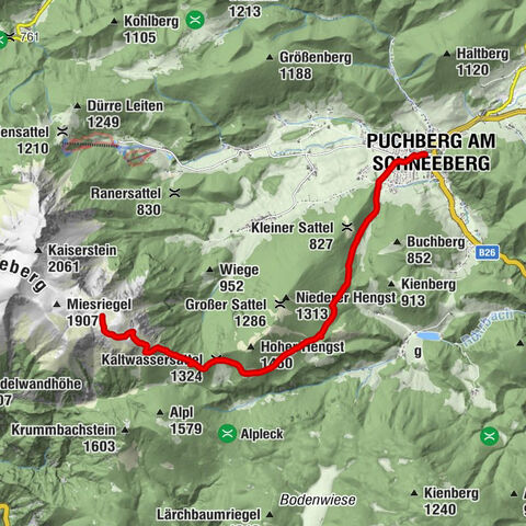 Puchberg am Schneeberg, Niederösterreich/Österreich