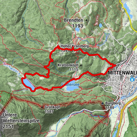 Mittenwald, Oberbayern/Deutschland