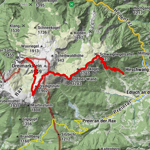 Reichenau an der Rax, Niederösterreich/Österreich