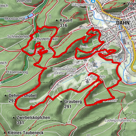 Dahn, Rheinland-Pfalz/Deutschland