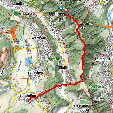 Uetliberg, Zürich/Schweiz