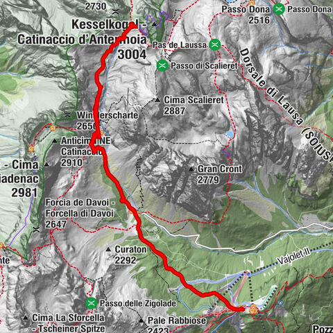San Giovanni di Fassa, Trentino-Alto Adige/Italia