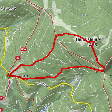Teufelstein  - Runde