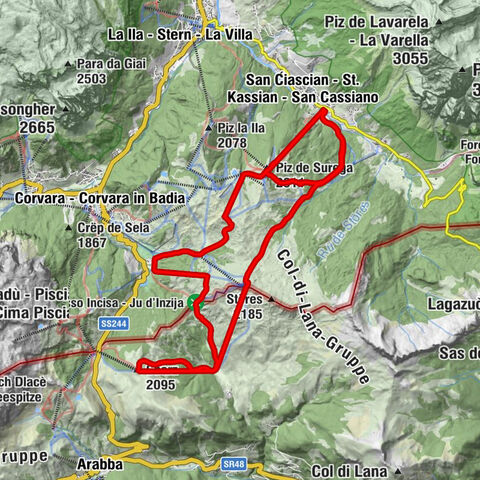 Corvara, Italien