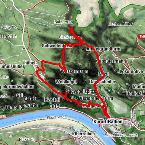 Lohmen, Sachsen/Deutschland