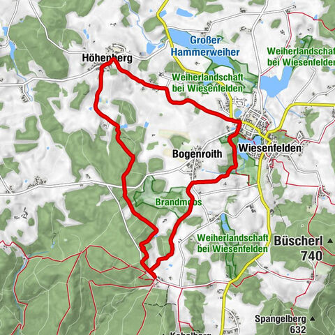 Wiesenfelden, Schiederhof (Wanderweg Nr. 5)