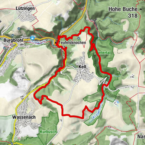 Burgbrohl, Rheinland-Pfalz/Deutschland