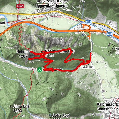 Malborghetto Valbruna Wandern