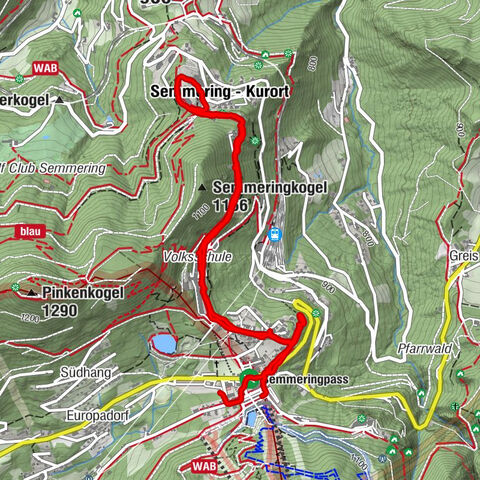 Semmering, Niederösterreich/Österreich