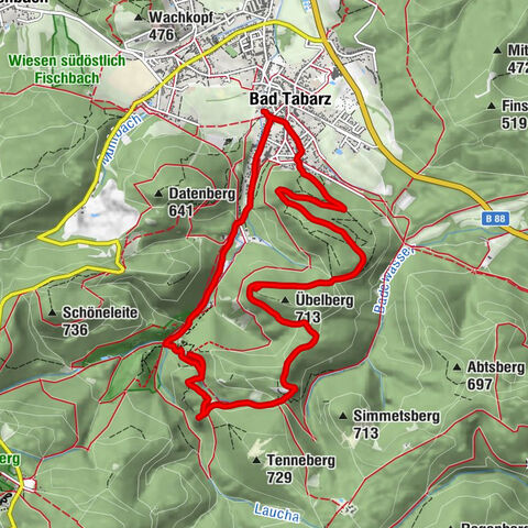 Bad Tabarz, Turingia/Germania