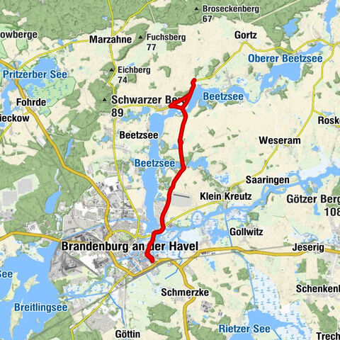 Butzow, Brandenburg/Deutschland