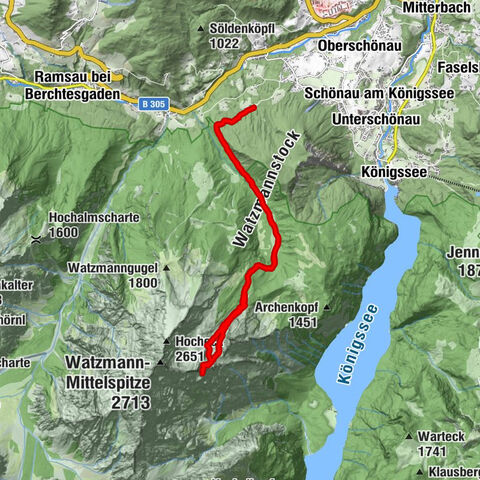 Schönau am Königssee, Oberbayern/Deutschland