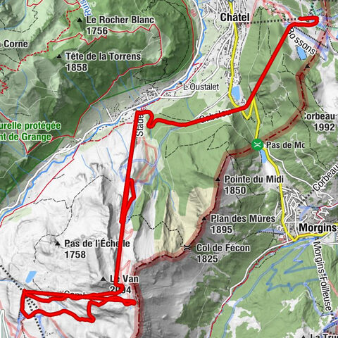 Châtel, Auvergne-Rhône-Alpes/France