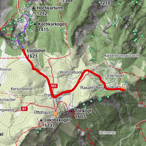 Reichenau an der Rax, Niederösterreich/Österreich
