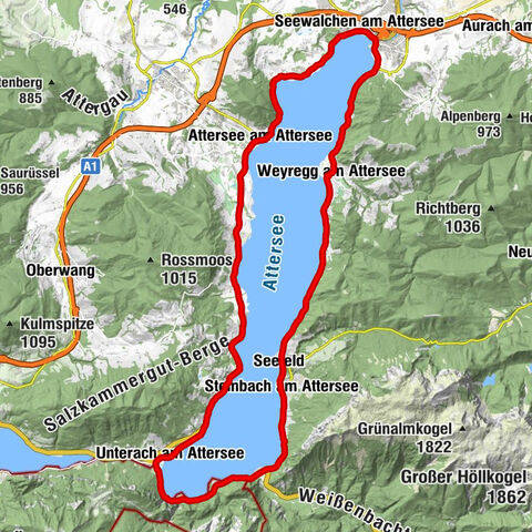 Weyregg am Attersee, Oberösterreich/Österreich