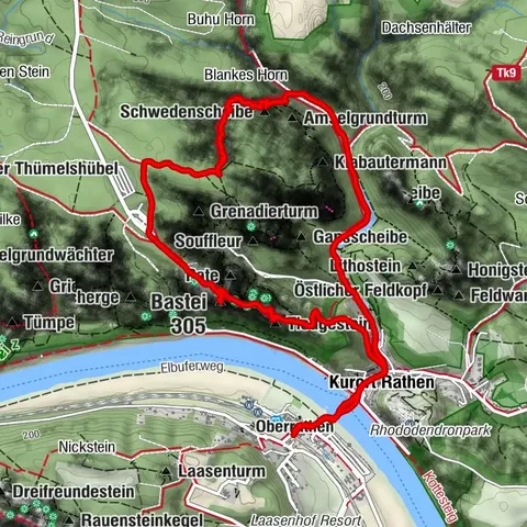 Kurort Rathen, Sachsen/Deutschland