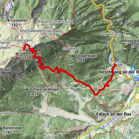 Hirschwang an der Rax, Niederösterreich/Österreich