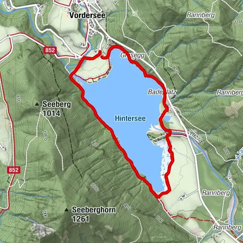 Vordersee, Salzburg/Österreich