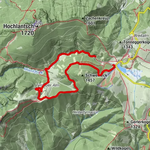 Fladnitz an der Teichalm, Steiermark/Österreich