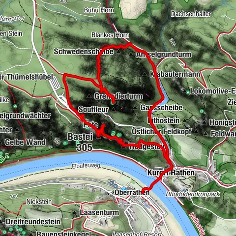 Kurort Rathen, Sachsen/Deutschland