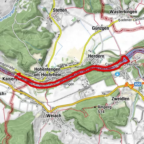 Kaiserstuhl, Aargau/Schweiz