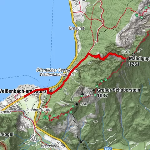 Steinbach am Attersee Bergsteigen