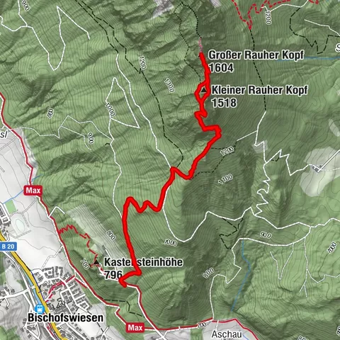 Kl. u. gr. Rauhenkopf, Bischofswiesen