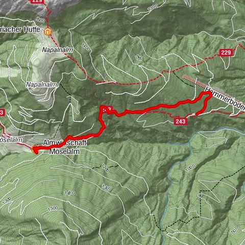 Gitschtal, Kärnten/Österreich