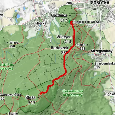Sobótka, województwo dolnośląskie/Polska