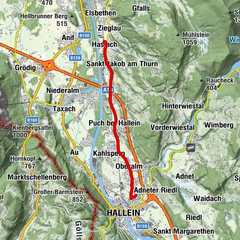 Hallein, Salzburg/Österreich
