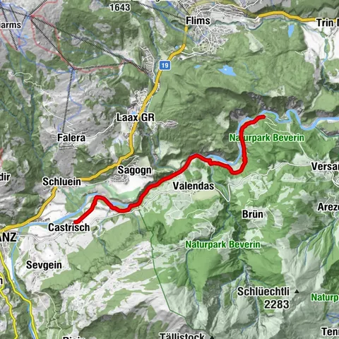 Safiental, Graubünden/Schweiz