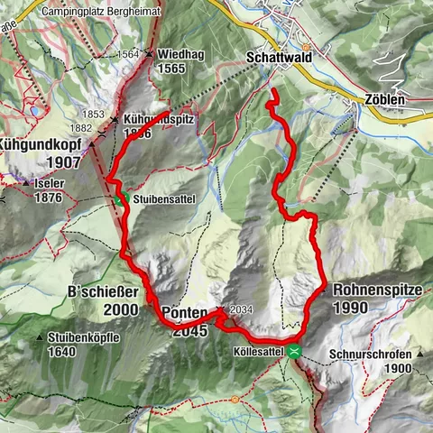 Schattwald, Tirol/Österreich