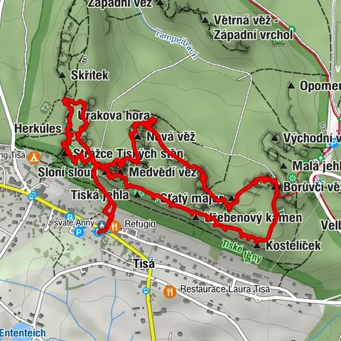 Tissa, Nordwesten/Tschechien