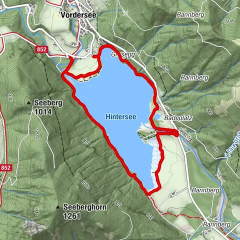 Vordersee, Salzburg/Österreich