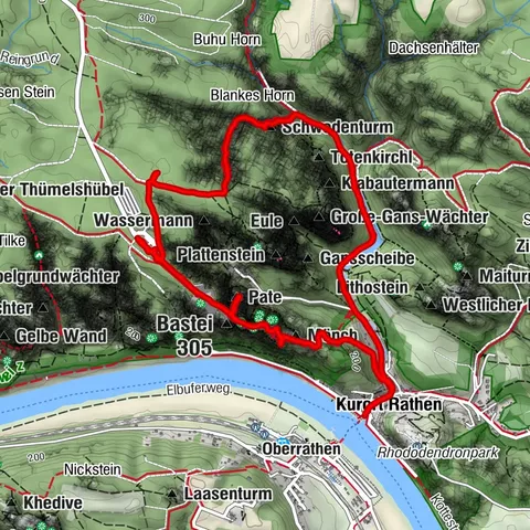 Kurort Rathen, Sachsen/Deutschland