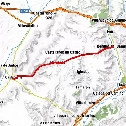 Hornillos del Camino, Kastilien und León/Spanien