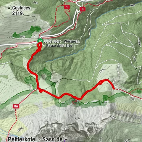 Würzjoch bis Göma, Stopp in Munt de Fornela