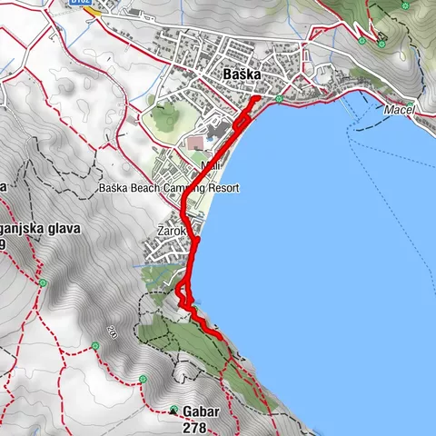 Baška, Kroatien 06/2026